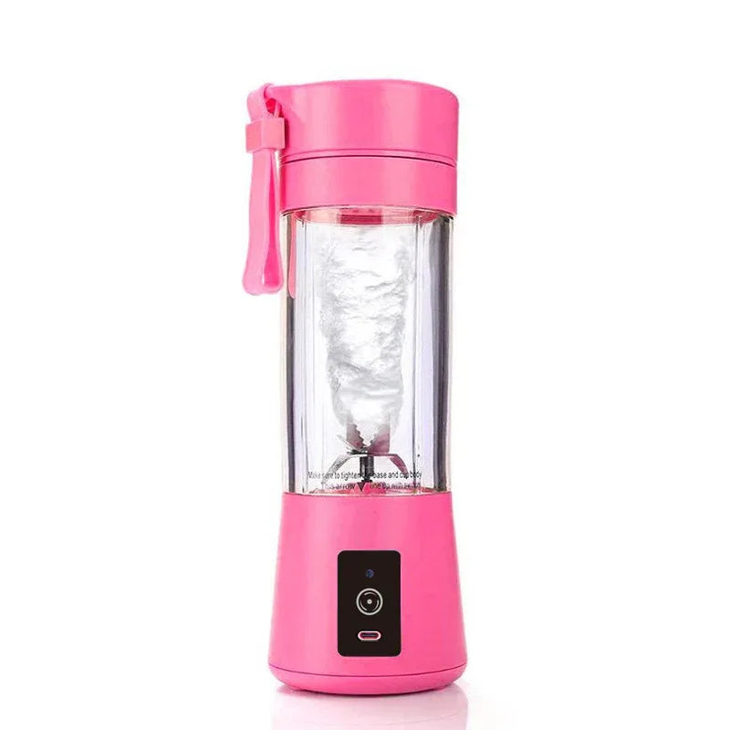 Rose Red Portable Blender USB Rechargeable - Personal Size Smoothie Maker On The Go - Mekamart Australia