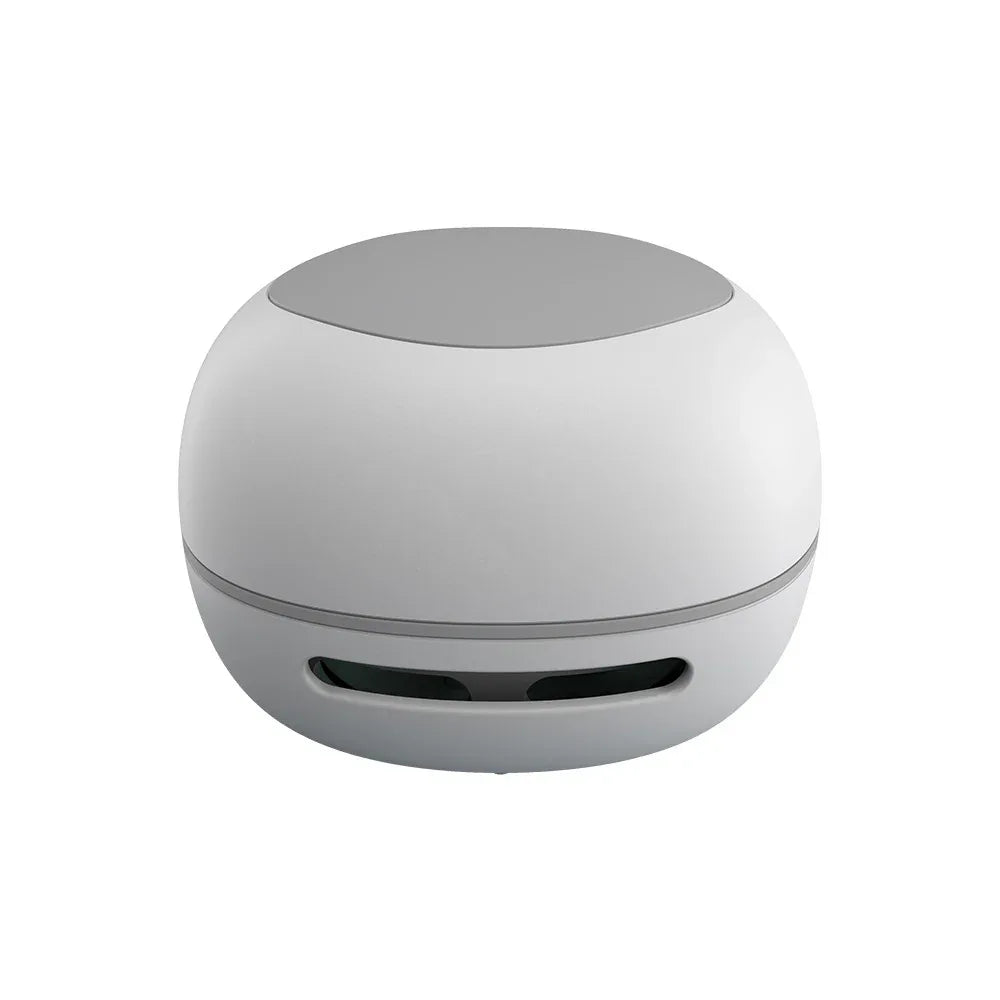 White Cordless Tabletop Crumb Sweeper - USB Rechargeable Mini Vacuum for Desk - Mekamart Australia