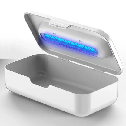 White 2-in-1 UV Sterilizer Box & Detachable Wand - For Phone, Jewelry, Masks - Mekamart Australia