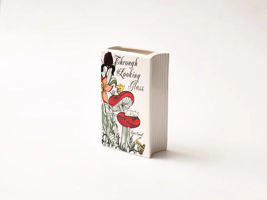 Literary Book Vase - Creative Ceramic Planter & Desk Organizer(Type A - 21x13x7cm) - Mekamart Australia