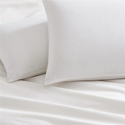 White Ultra Soft Brushed Waterproof Pillow Protectors (Set of 2) - 50x70cm, Stain & Spill Guard for Bed Pillows(Note: pillow core not included) - Mekamart Australia