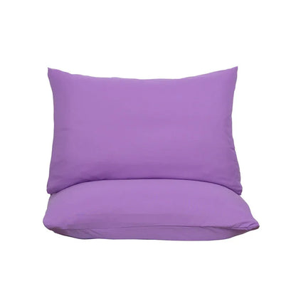 Purple Ultra Soft Brushed Waterproof Pillow Protectors (Set of 2) - 50x70cm, Stain & Spill Guard for Bed Pillows(Note: pillow core not included) - Mekamart Australia