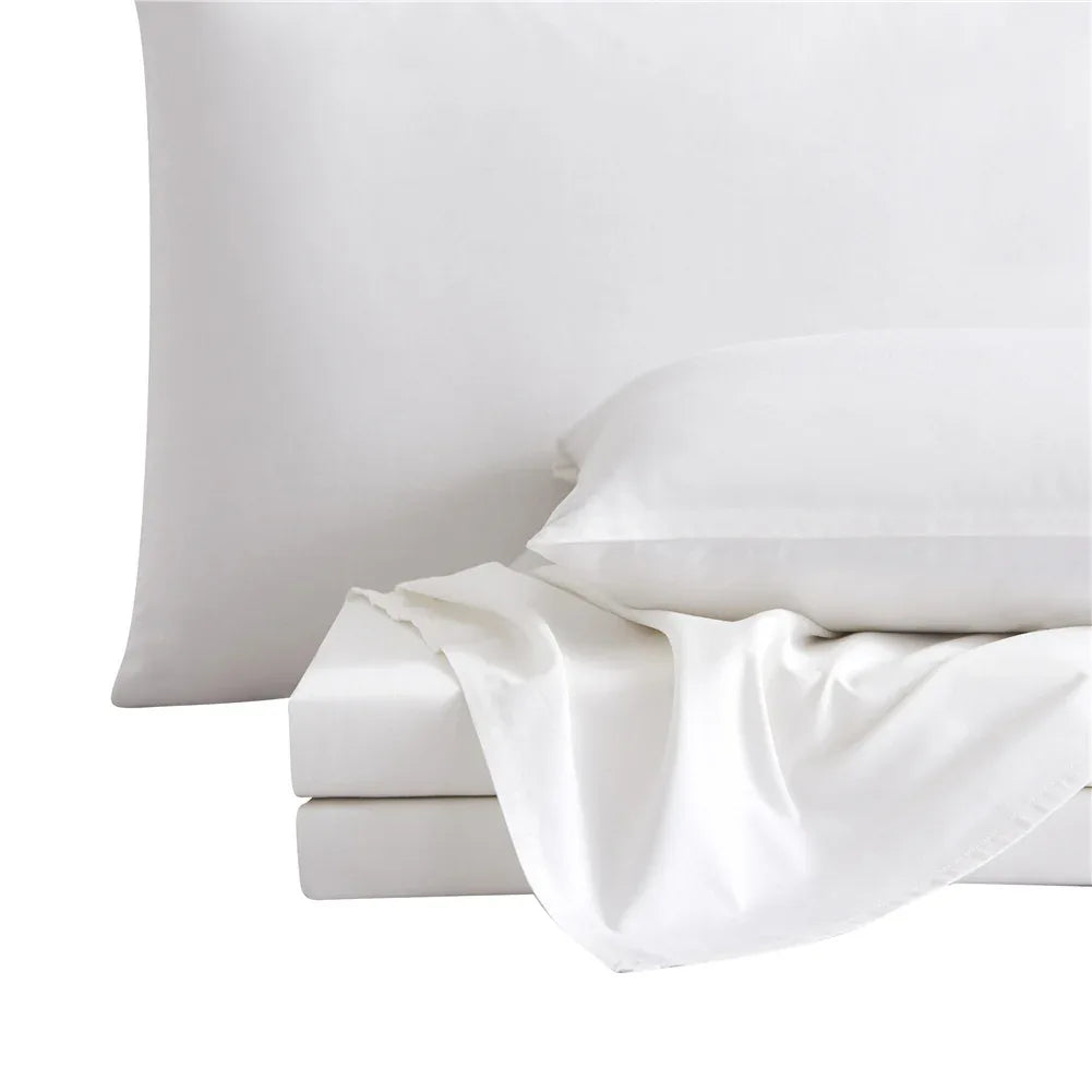 Orange Ultra Soft Brushed Waterproof Pillow Protectors (Set of 2) - 50x70cm, Stain & Spill Guard for Bed Pillows(Note: pillow core not included) - Mekamart Australia