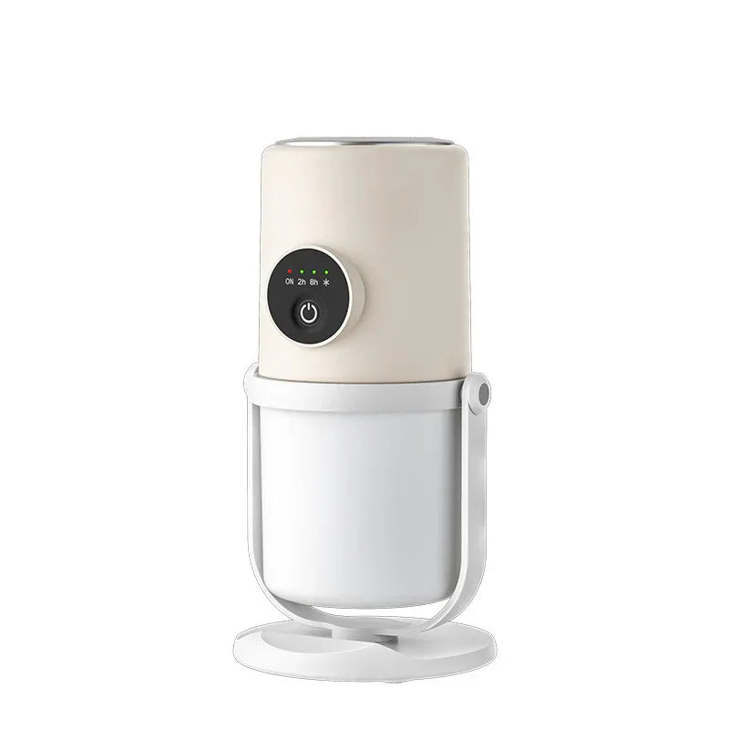 Beige + Base ortable Desktop Dual-Spray Humidifier with Air Purification for Office and Bedroom - Mekamart Australia