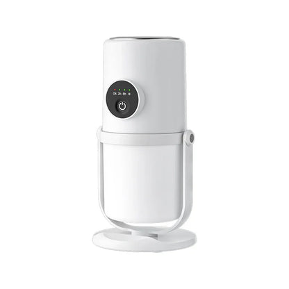White + Base ortable Desktop Dual-Spray Humidifier with Air Purification for Office and Bedroom - Mekamart Australia