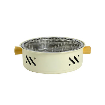 Portable 28cm Stainless Steel Barbecue and Tea Furnace - Mekamart Australia