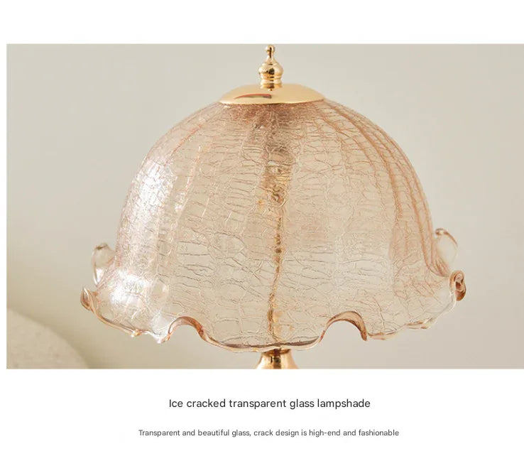 Three-colour Changing Light French-Inspired Bedside Lamp - Modern Minimalist Warm Light - Mekamart Australia