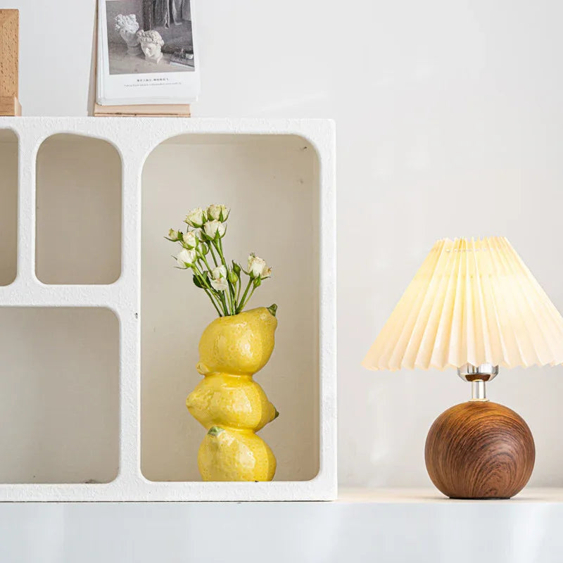 Lemon Nordic-Style Minimalist Fruit and Flower Vase - Modern Home Decor - Mekamart Australia