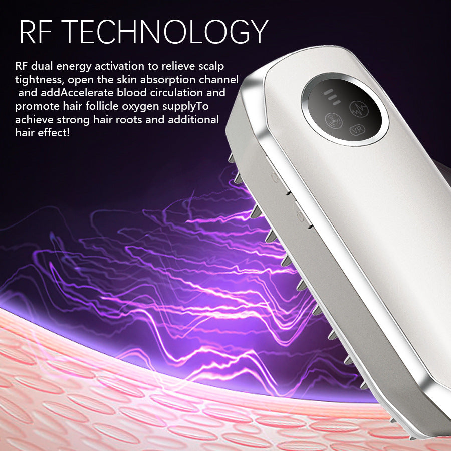 Electric Scalp Massage Comb for Hair Care and Relaxation