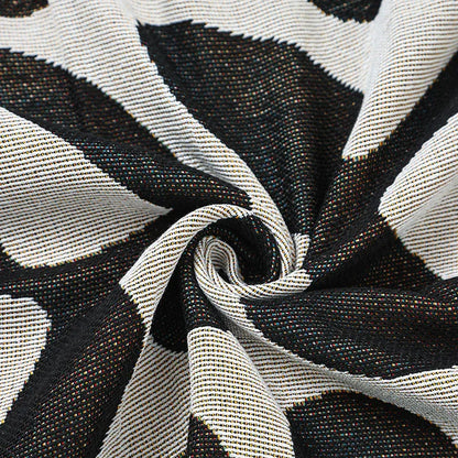 Black-white Vintage American Windline Blanket - Multi-Use Design - Mekamart Australia