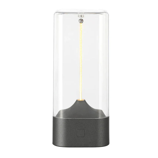 Magnetic Levitating Night Light with Flexible LED - USB-C Rechargeable, Stepless Dimming & Outdoor Hook(black) - Mekamart Australia