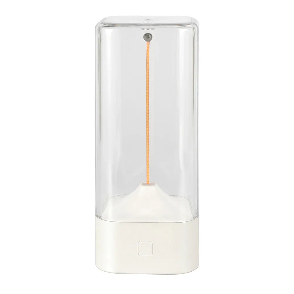 Magnetic Levitating Night Light with Flexible LED - USB-C Rechargeable, Stepless Dimming & Outdoor Hook(white) - Mekamart Australia