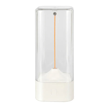Magnetic Levitating Night Light with Flexible LED - USB-C Rechargeable, Stepless Dimming & Outdoor Hook(white) - Mekamart Australia