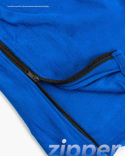Blue Versatile Double-Sided Fleece Bag Liner - Lightweight & Portable Travel Blanket for Camping & Outdoors - Mekamart Australia