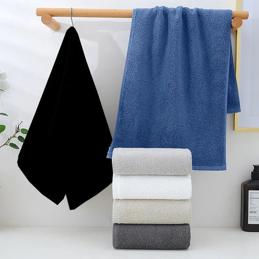 Dark Grey Plush Cotton Hand Towel Set (4-Pack) - Ultra Soft, Absorbent & Quick-Drying Face Towels for Bathroom - Mekamart Australia