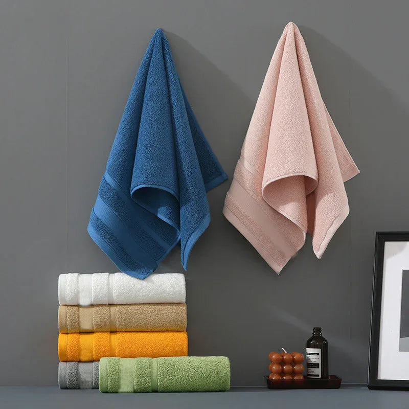 Grey Premium 3-Piece 100% Cotton Towel Set - Ultra Soft, Absorbent & Quick-Dry for Bathroom - Mekamart Australia