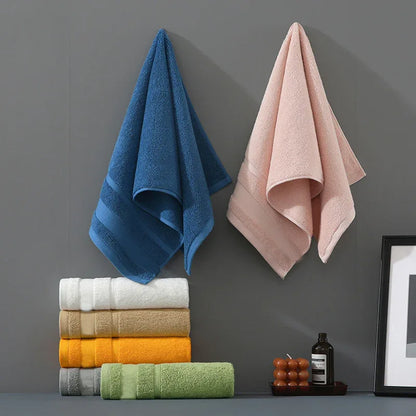 Grey Premium 3-Piece 100% Cotton Towel Set - Ultra Soft, Absorbent & Quick-Dry for Bathroom - Mekamart Australia