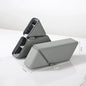 Grey Transforming Silicone Pencil Case - Stand-Up Pen Holder & Stationery Organizer - Mekamart Australia