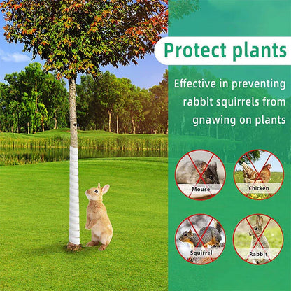 Green 4-Pack Spiral Tree Trunk Protector Guard - Flexible Sapling Bark Shield - Mekamart Australia