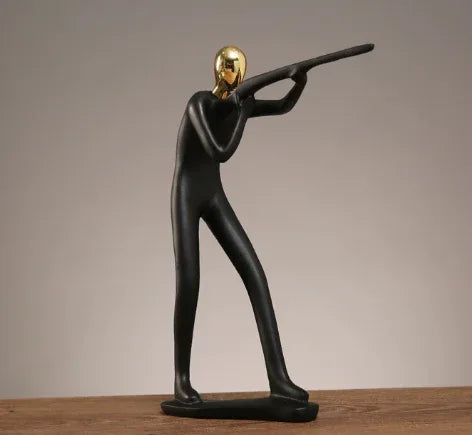 Collectible Sports Figurine Blind Box - Modern Resin Athlete Statue for Home Office Decor - Mekamart Australia