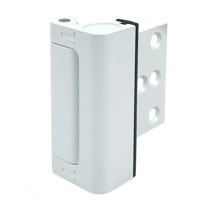 White Heavy-Duty Hotel Style Security Door Lock - Childproof Door Reinforcement Latch for Home Safety - Mekamart Australia
