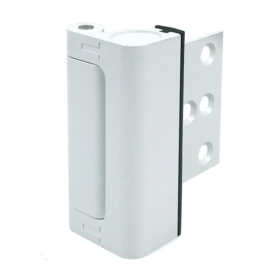 White Heavy-Duty Hotel Style Security Door Lock - Childproof Door Reinforcement Latch for Home Safety - Mekamart Australia