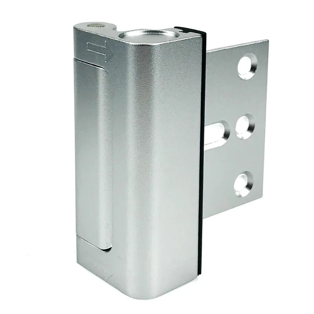 Silver Heavy-Duty Hotel Style Security Door Lock - Childproof Door Reinforcement Latch for Home Safety - Mekamart Australia