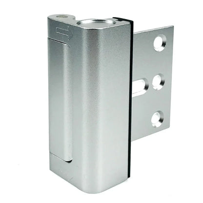 Silver Heavy-Duty Hotel Style Security Door Lock - Childproof Door Reinforcement Latch for Home Safety - Mekamart Australia