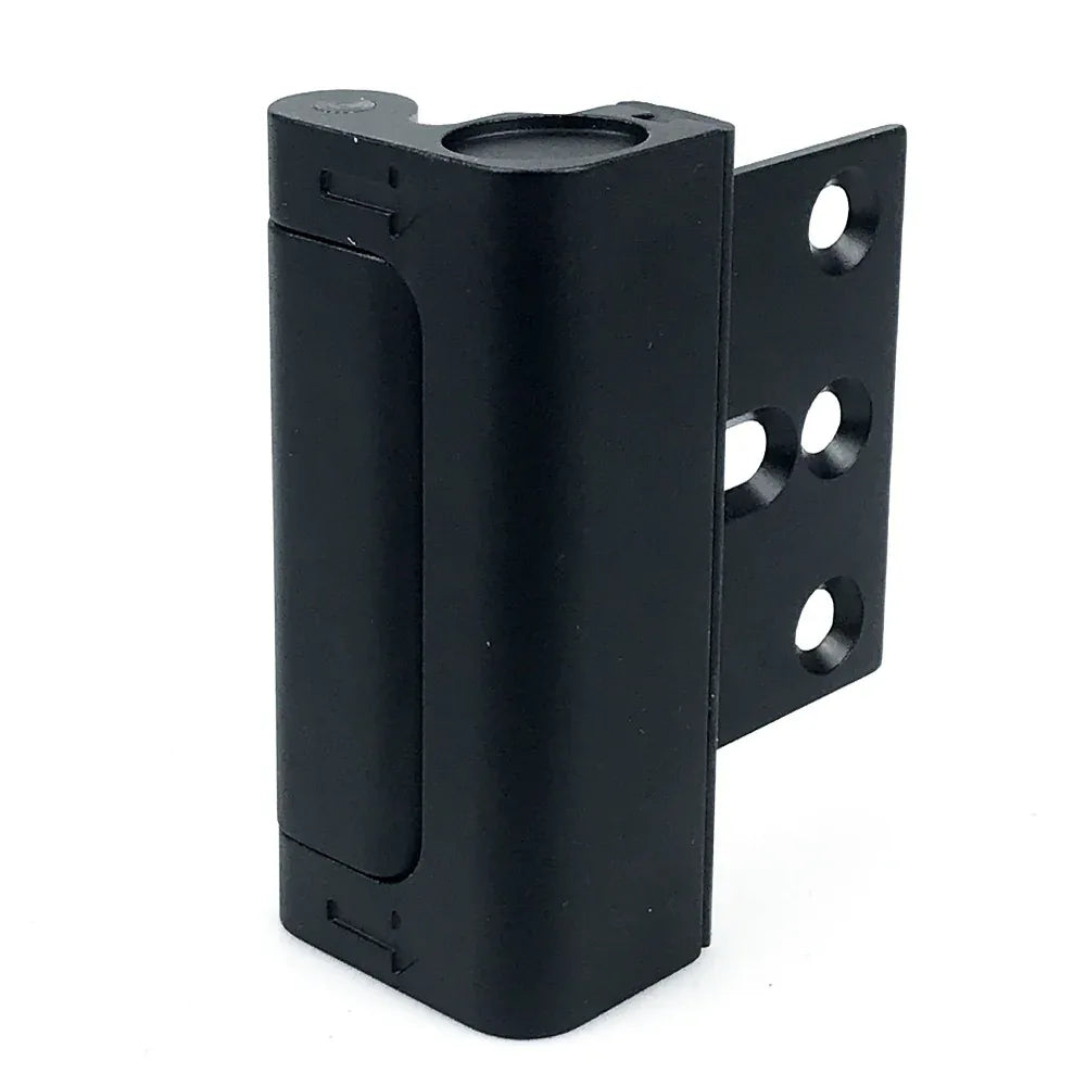 Black Heavy-Duty Hotel Style Security Door Lock - Childproof Door Reinforcement Latch for Home Safety - Mekamart Australia