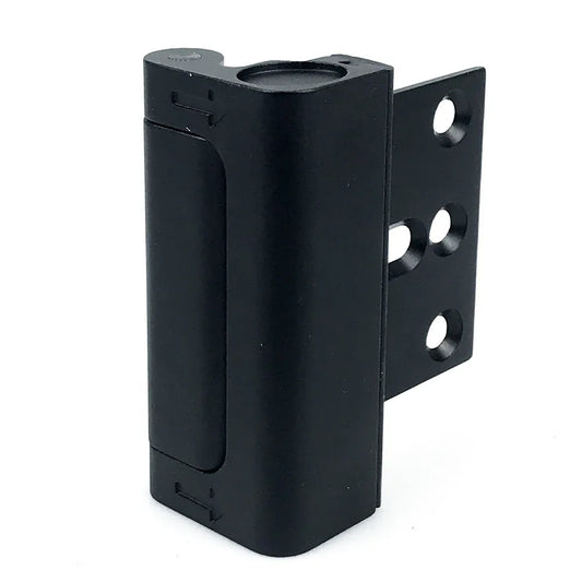 Black Heavy-Duty Hotel Style Security Door Lock - Childproof Door Reinforcement Latch for Home Safety - Mekamart Australia