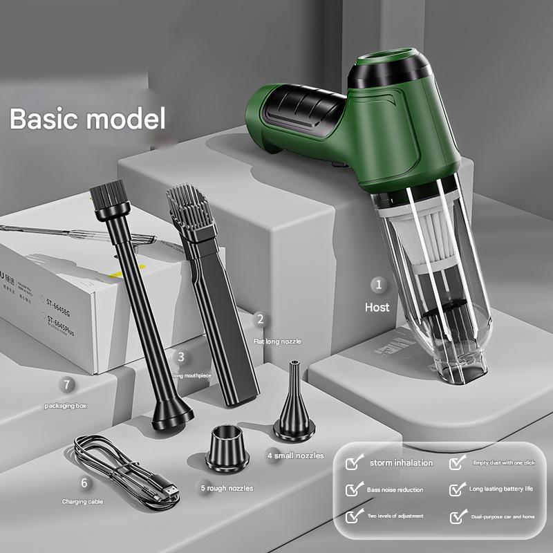 Grass green Multi-Functional Cordless Handheld Vacuum Cleaner - Powerful Blower & Inflator for Car and Home - Mekamart Australia