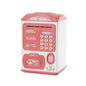 Pink rabbit Kids Smart ATM Piggy Bank - Automatic Bill Scroll, Password & Fingerprint Unlock with Fun Features - Mekamart Australia