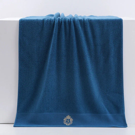 Premium Absorbent Cotton Towel Set - Soft Bath & Hand Towels with Double-Sided Plush(white) - Mekamart Australia