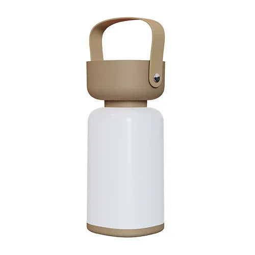 Portable LED Outdoor Camping Lantern - USB Rechargeable, 1200mAh Battery, Emergency Light(Brown) - Mekamart Australia