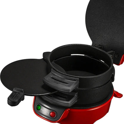 Quick & Easy Multi-Layer Sandwich & Burger Maker with Egg Cooker Plate(Orange) - Mekamart Australia