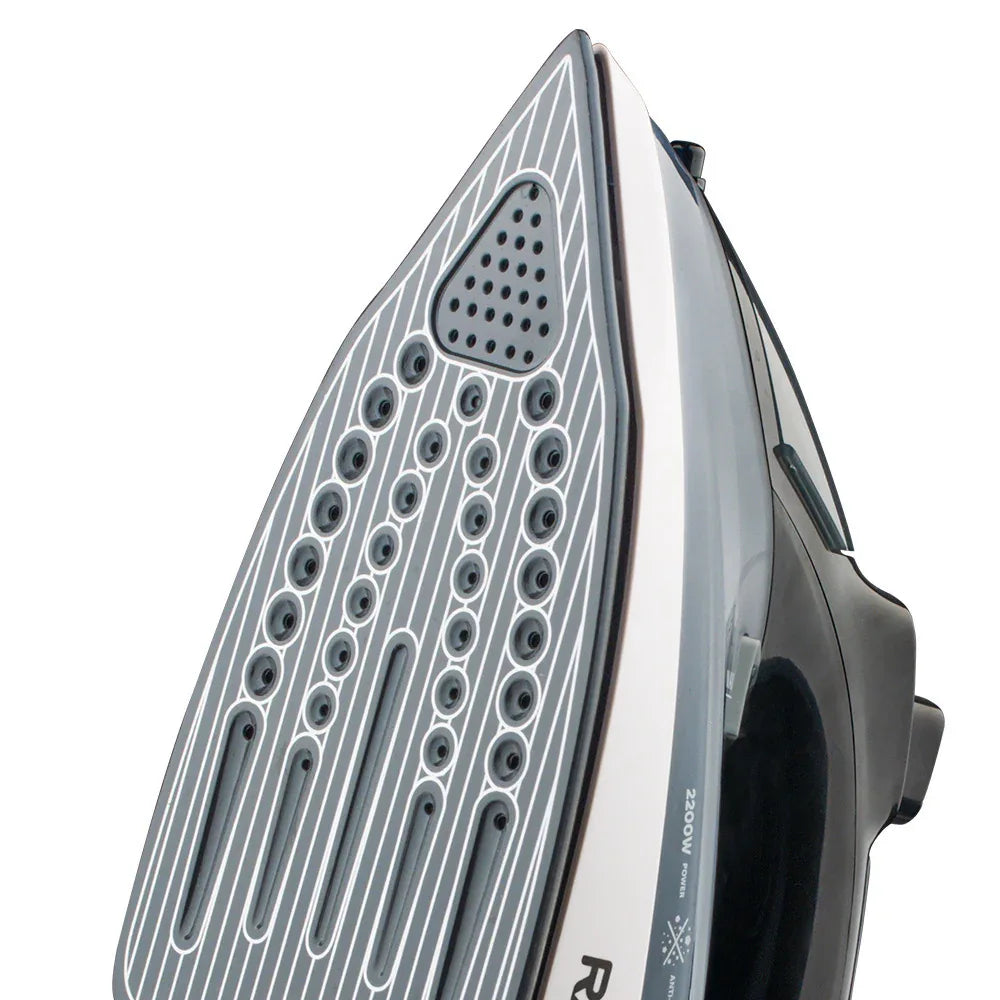 Powerful 2200W Electric Steam Iron with Ceramic Soleplate & Vertical Steam Function(blue) - Mekamart Australia