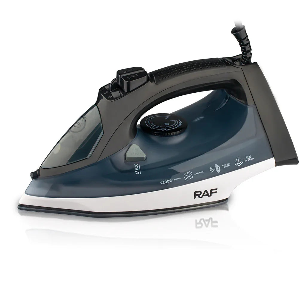 Powerful 2200W Electric Steam Iron with Ceramic Soleplate & Vertical Steam Function(green) - Mekamart Australia