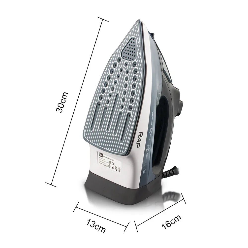 Powerful 2200W Electric Steam Iron with Ceramic Soleplate & Vertical Steam Function(green) - Mekamart Australia