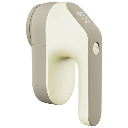 Rechargeable Electric Fabric Shaver - Powerful Lint Remover with Dual-Ring Blades & Ergonomic Design(champagne) - Mekamart Australia