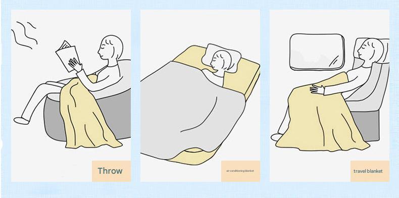 Ultra-Soft Kids Plush Fleece Blanket - Cozy Cartoon Animal Throw for All Seasons (Rabbit) - Mekamart Australia