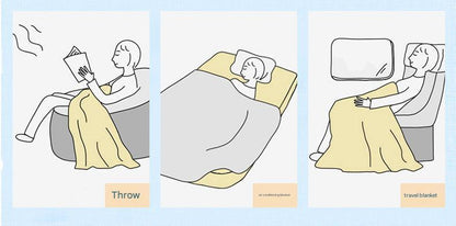 Ultra-Soft Kids Plush Fleece Blanket - Cozy Cartoon Animal Throw for All Seasons (Rabbit) - Mekamart Australia