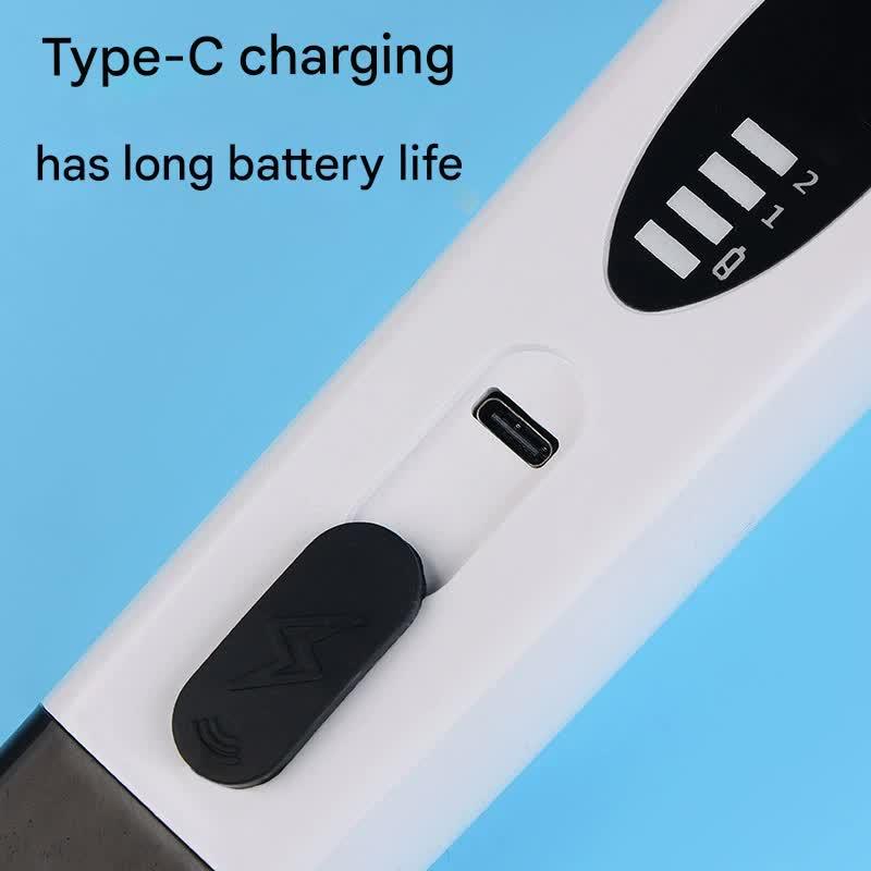 9-in-1 Multifunctional Cordless Electric Spin Scrubber with Adjustable Extension Handle(white) - Mekamart Australia