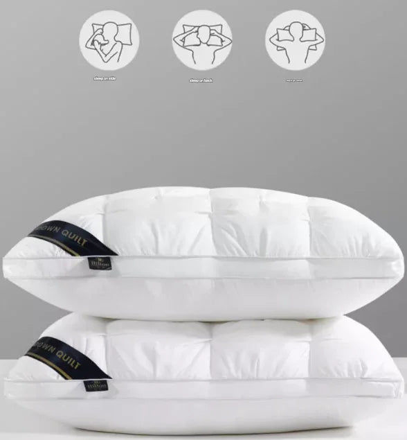 Green Luxury Adjustable Bed Pillow Set (2-Pack) - Hotel Quality Down Alternative for Ultimate Neck Support & Comfort - Mekamart Australia