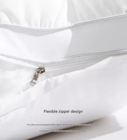 Green Luxury Adjustable Bed Pillow Set (2-Pack) - Hotel Quality Down Alternative for Ultimate Neck Support & Comfort - Mekamart Australia