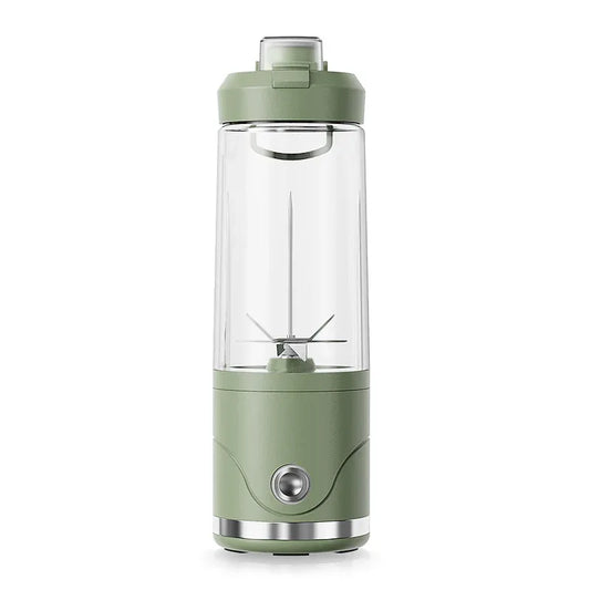 Green Portable Automatic Rechargeable Blender Wireless Juicer Mini Ice Crusher for Smoothies & Shakes - Mekamart Australia