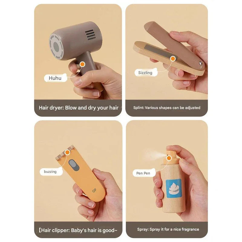 Engage Your Child with Imaginative Role Play(Hairdressing toy set) - Mekamart Australia