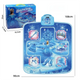 Blue Wireless Kids Electronic Princess Dance Mat & Music Playmat(90x108CM) - 7 Modes Foot Game Pad Toy with Digital Score Display - Mekamart Australia