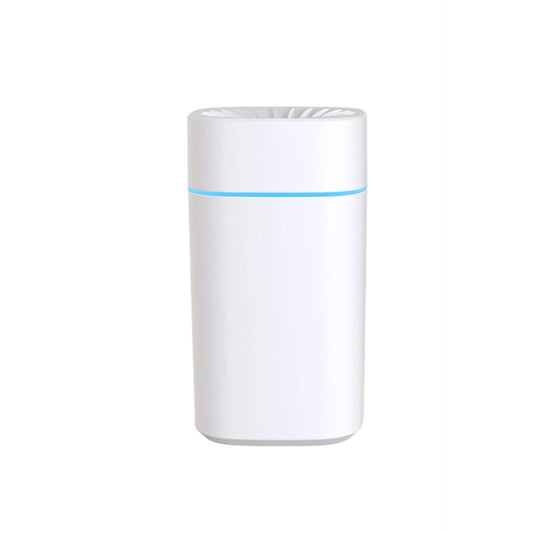 White 2-in-1 Ultrasonic Air Humidifier with 7-Color LED Night Light - Quiet Desktop Mini Humidifier for Home, Office, Bedroom - Mekamart Australia
