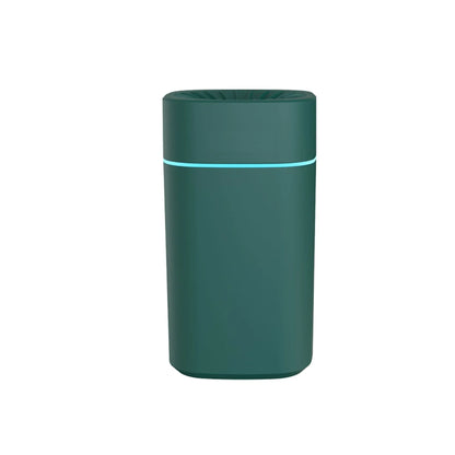 Green 2-in-1 Ultrasonic Air Humidifier with 7-Color LED Night Light - Quiet Desktop Mini Humidifier for Home, Office, Bedroom - Mekamart Australia