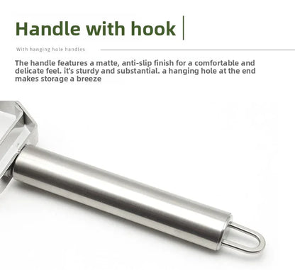 Premium Stainless Steel Dual Peeler & Julienne Cutter - 2-in-1 Vegetable Slicer with Swivel Blade - Heavy Duty Multi-Function Kitchen Tool for Potatoes, Carrots & Fruit - Mekamart Australia